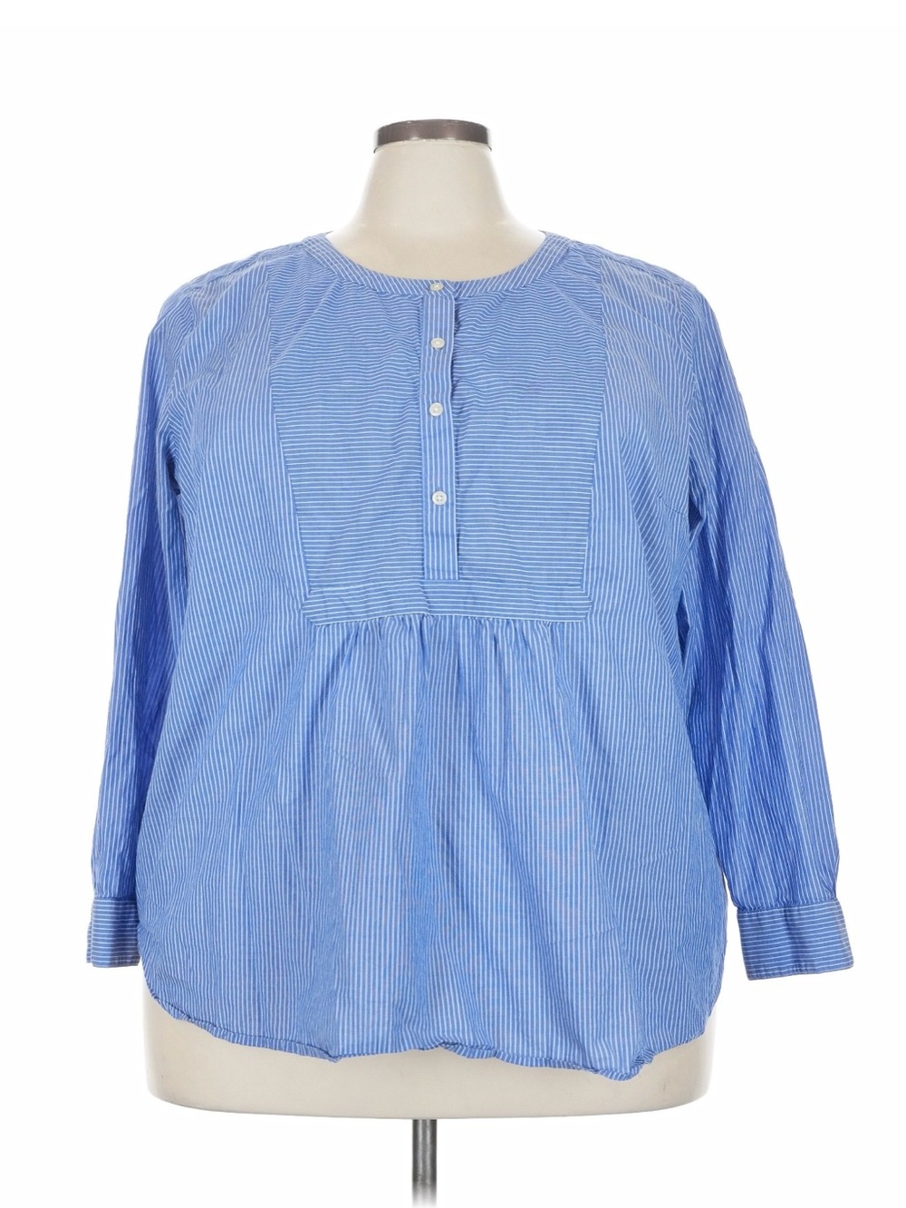 Women’s Ann Taylor Loft blue blouse top plus size 22